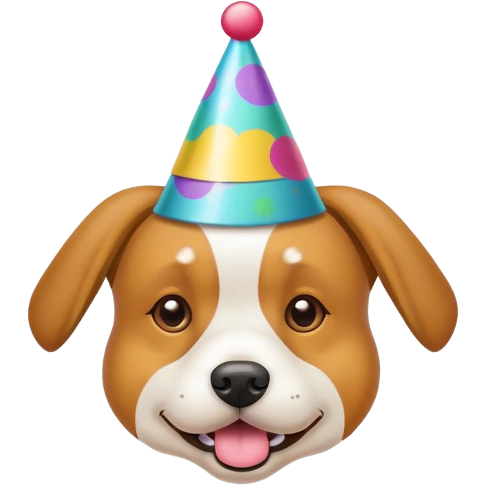 Dog birthday  emoji