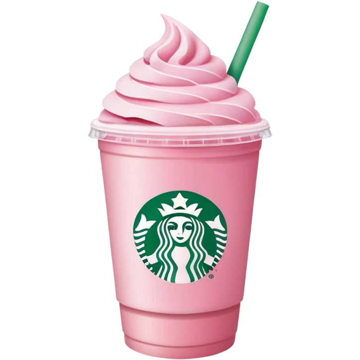 starbucks pink emoji