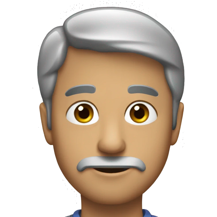 nah çeken bir adam emoji