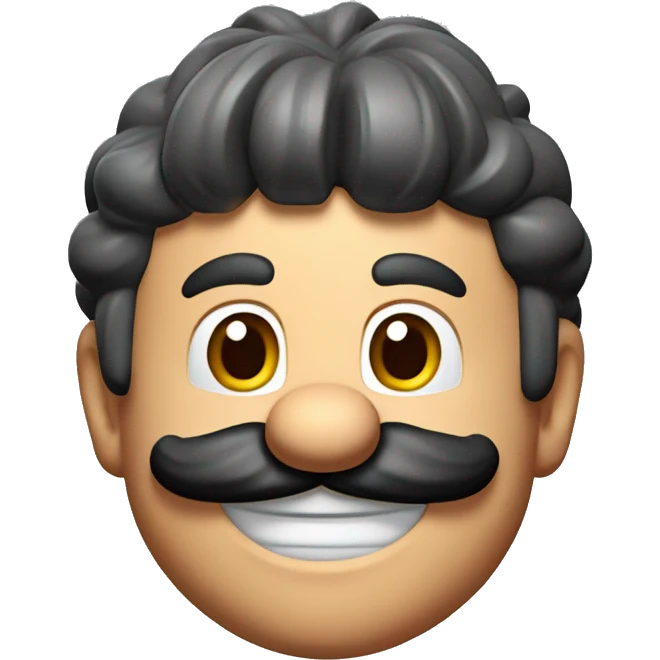 Super mario on the PS4 emoji