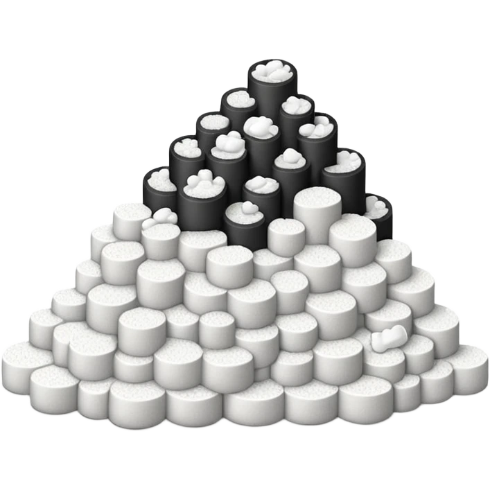 Plastic foam emoji