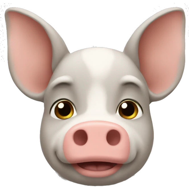 🐷🪽 emoji