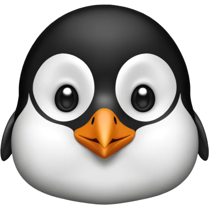 penguin face emoji