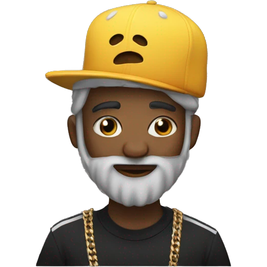 The rapper Jul with wizar hat emoji