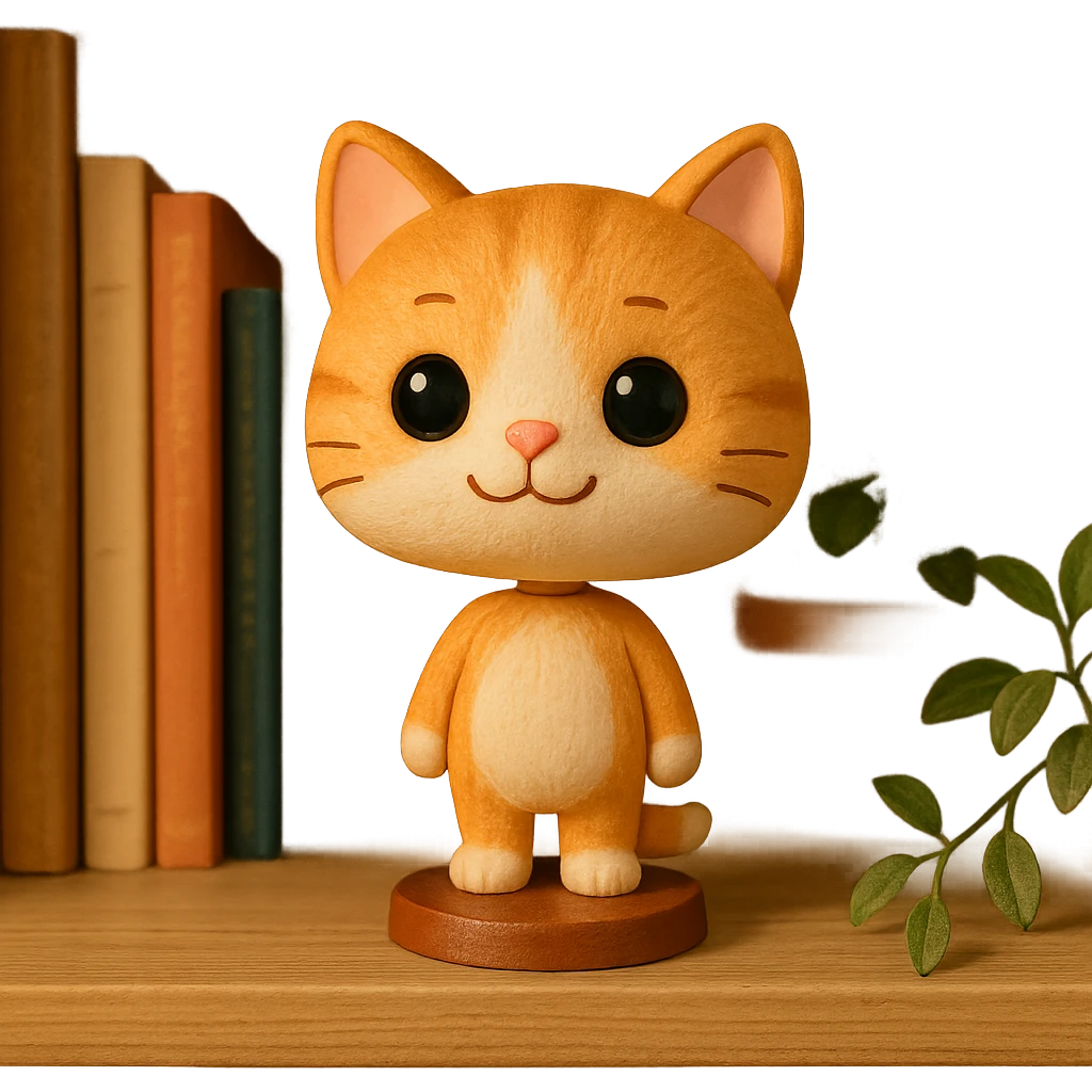 cute cat character emoji