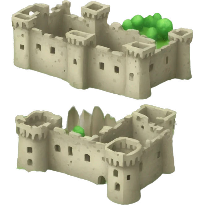 castle ruins emoji