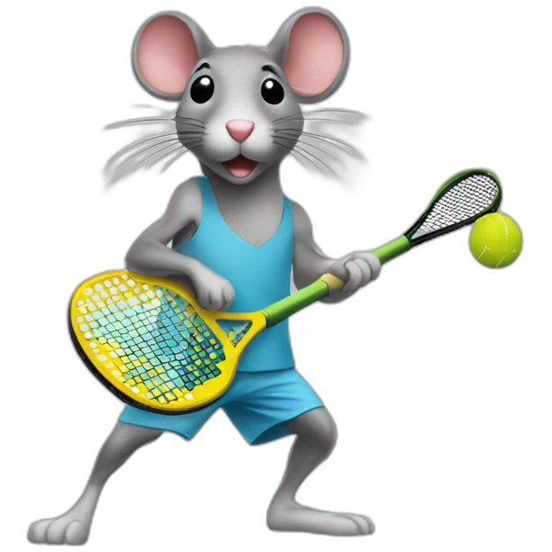 pickleball-mall-rat emoji