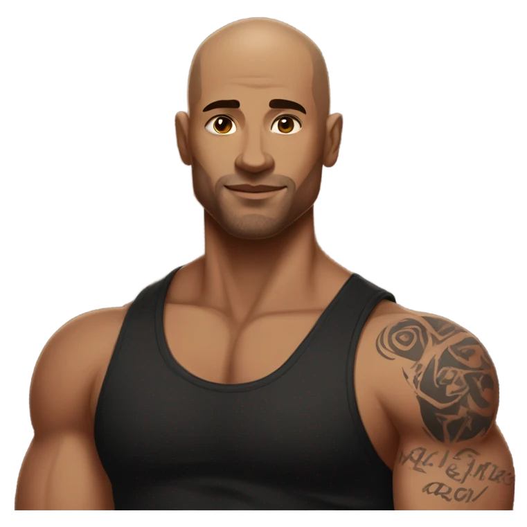 The Rock emoji