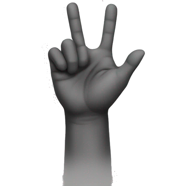 C hand sign emoji