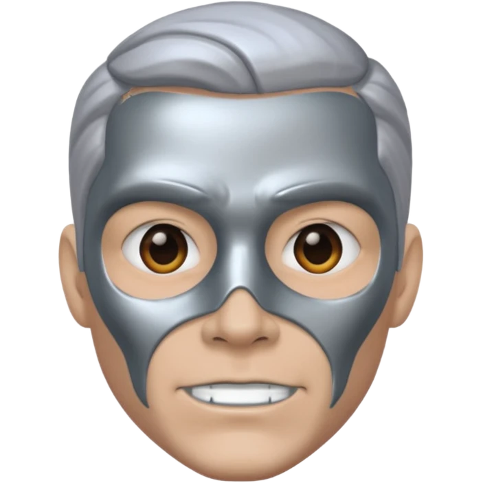 metal painted man emoji