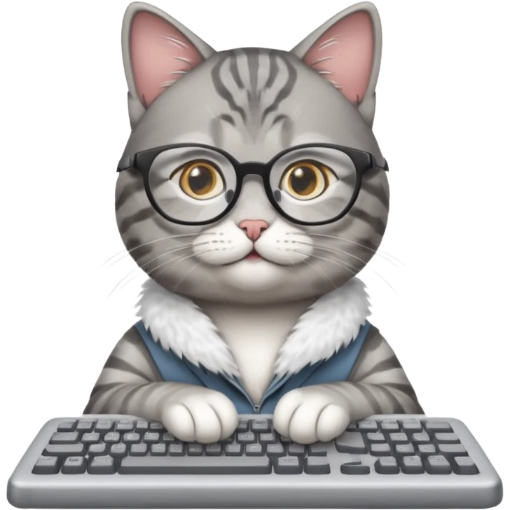 software engineer cat emoji