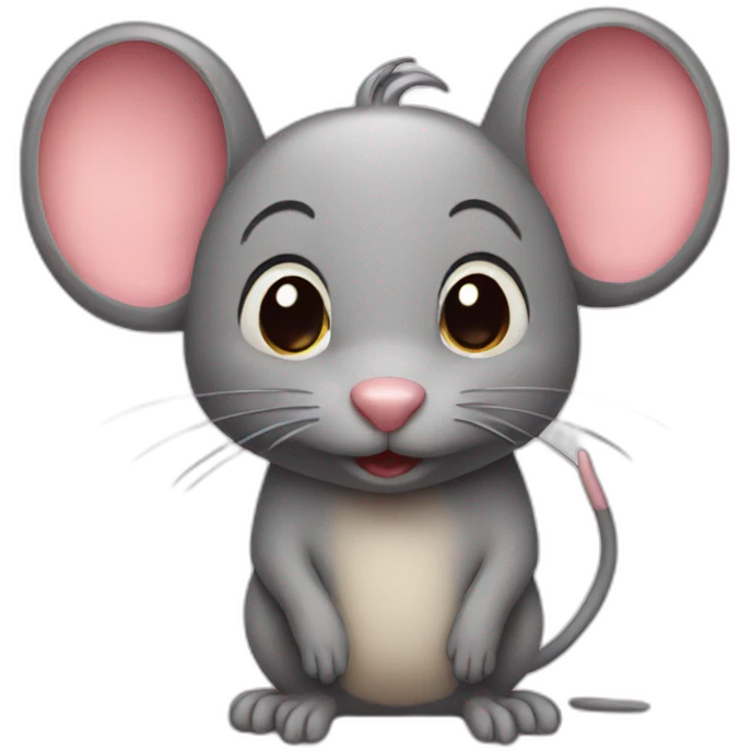 Birthday mouse emoji