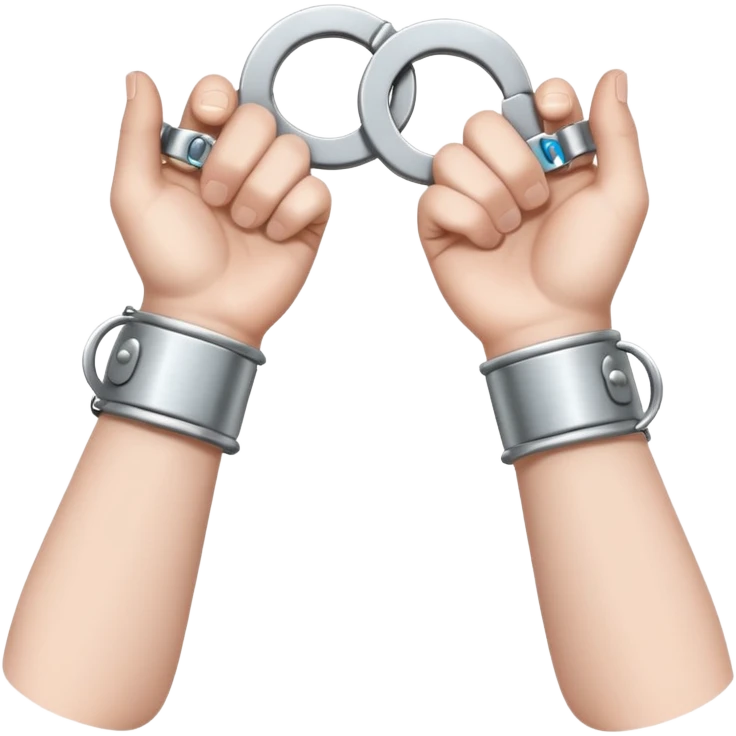 hands with handcuffs emoji