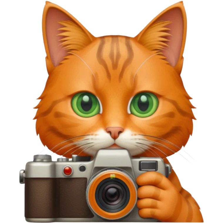 photographer cat emoji