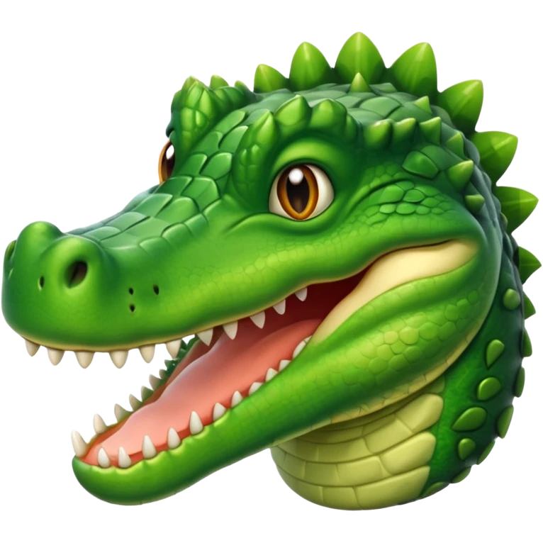 cute crocodile emoji