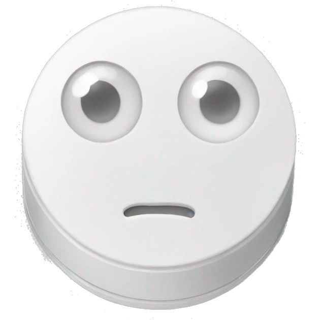 closed white contact lens case emoji