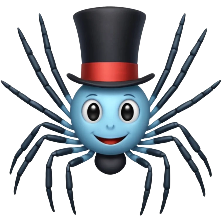 itsy bitsy spider Nursery Rhyme Character emoji
