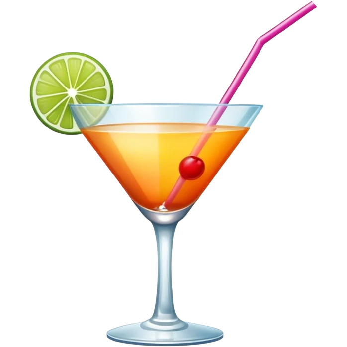 cocktail, drink emoji