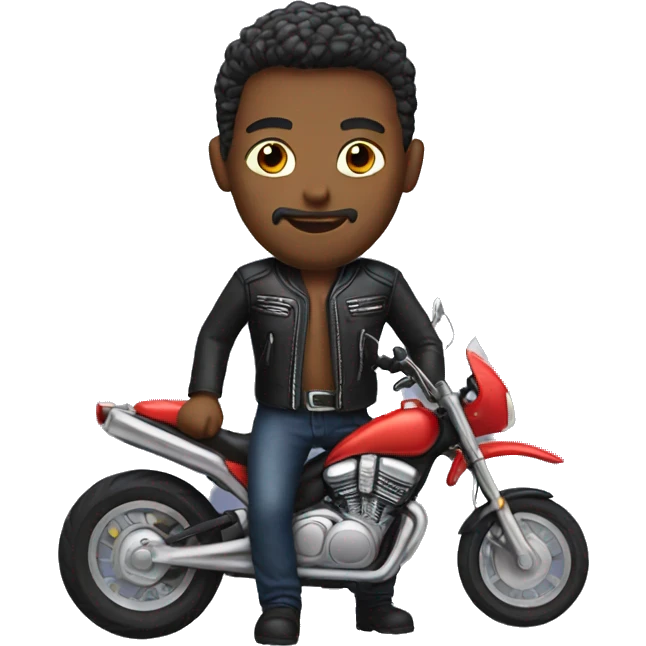 Biker emoji