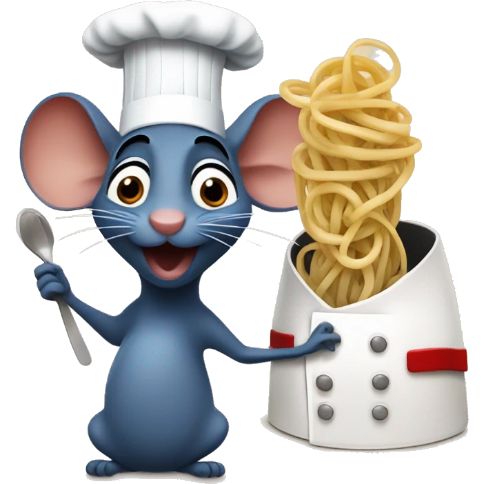 ratatouille and linguini emoji