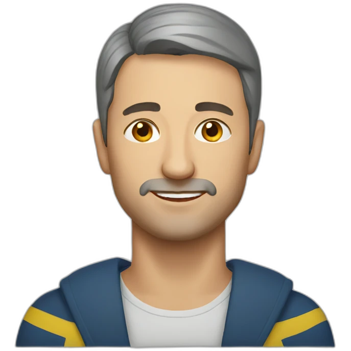 Ukrainian man emoji
