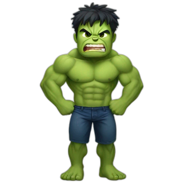 hulk CUTE emoji