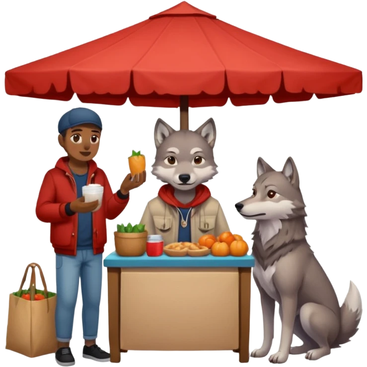  -night-market-vendor-wolf and back vendor emoji