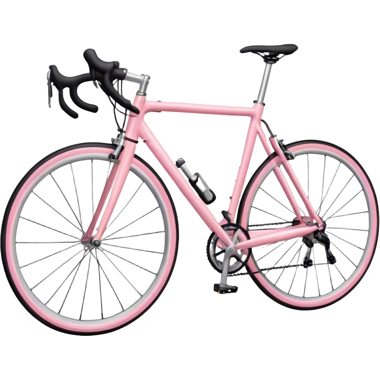 jasnoróżowa kolardka emoji