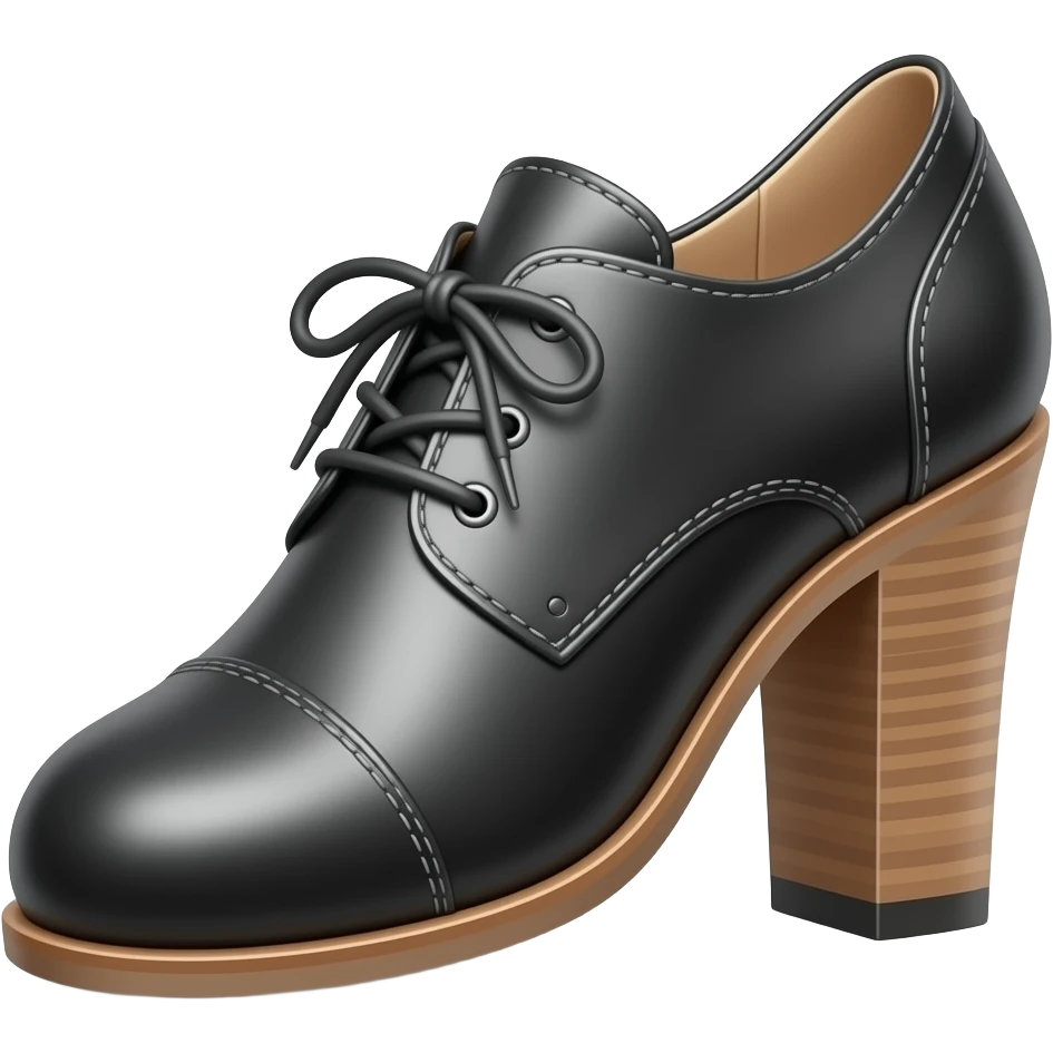 black tap shoe emoji