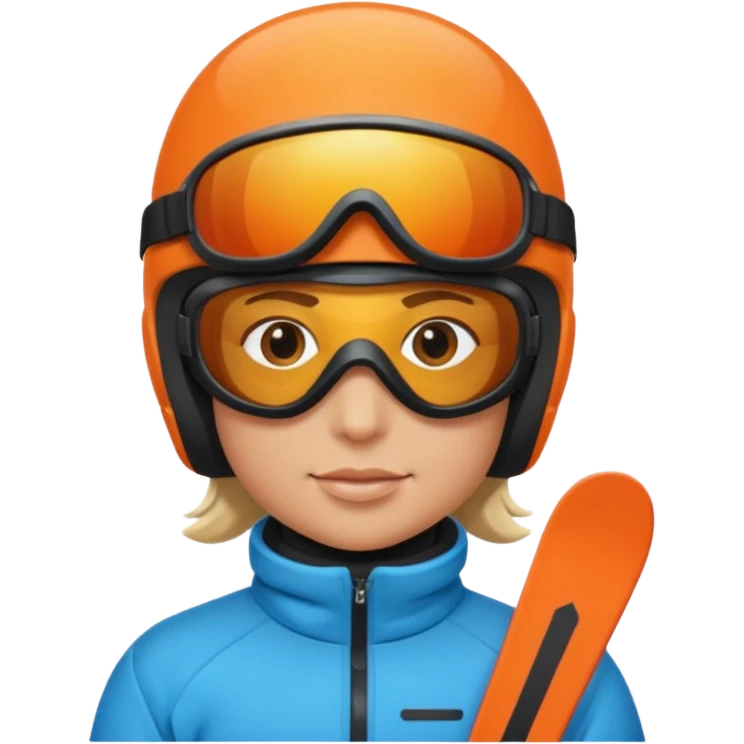 Skier emoji