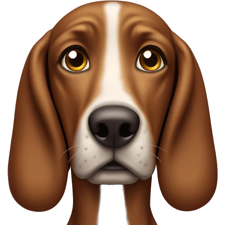 brown hound dog emoji