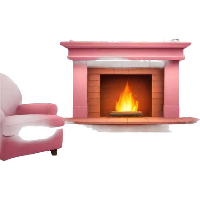 Winter Pink FirePlace emoji