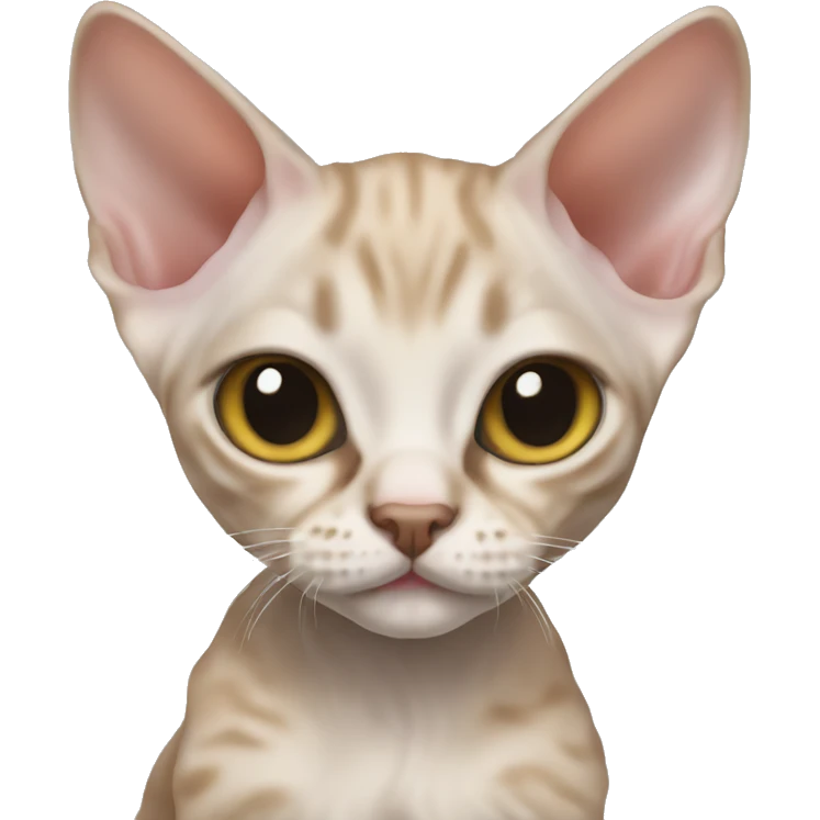 Devon rex kitten emoji