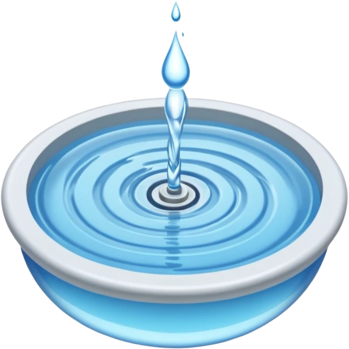 Spinning Water Drain emoji