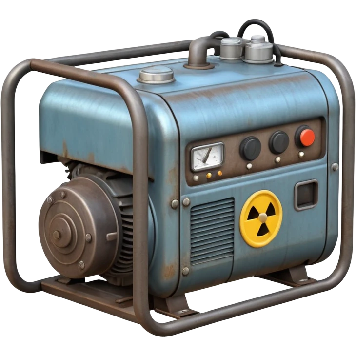 electric generator made from fuel emoji