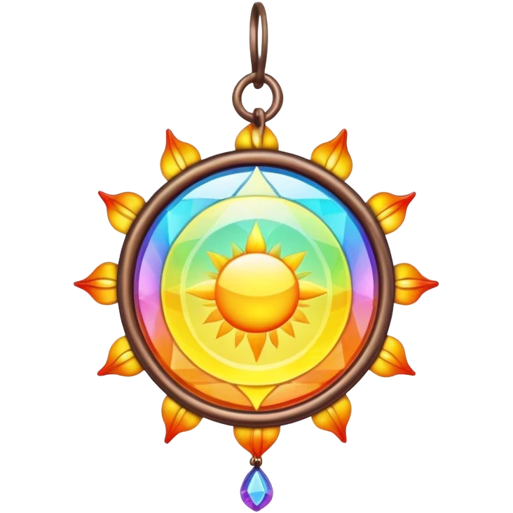Hanging Sun-catcher emoji