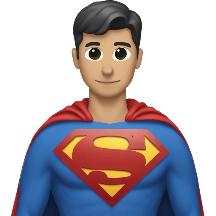 superman headless cape emoji