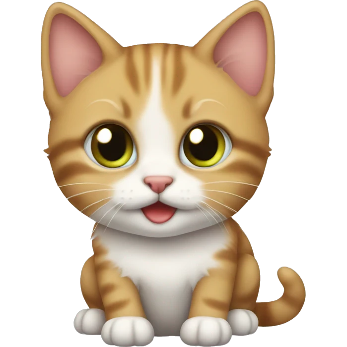 Cute kitten  emoji