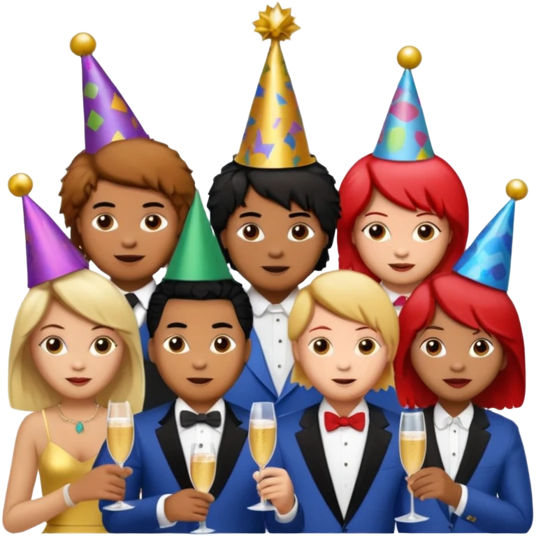 Glam jangle Quale Ricky Shoko, Tay, Tay, Rady Choppa, no Coco V Chucky emoji