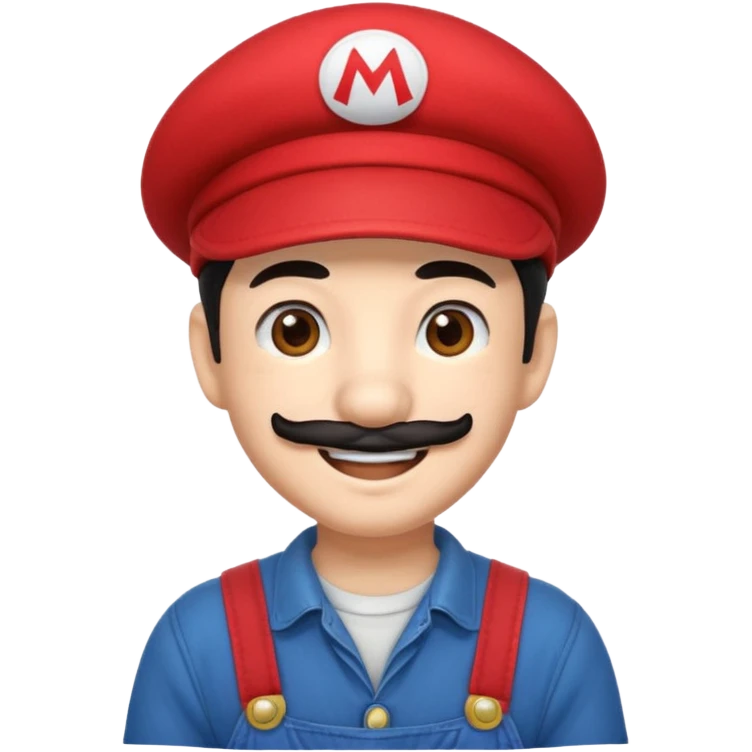 asian super mario emoji