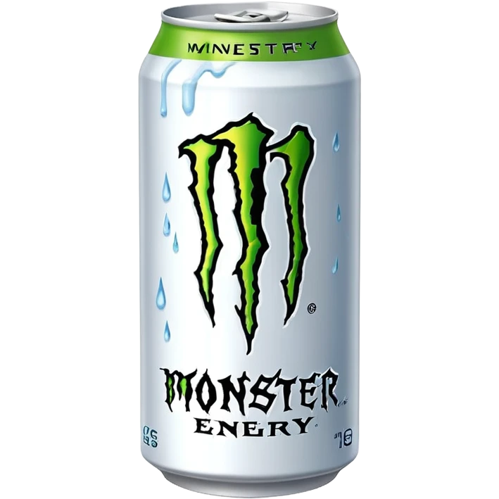 White monster energy drink  emoji