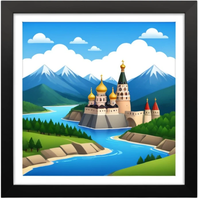The territory is Russian emoji