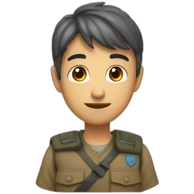 un énorme cœur emoji