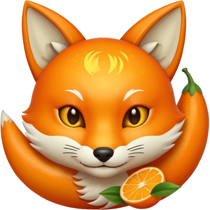 Make an emoji of kitsuna fruit in blox fruit  emoji