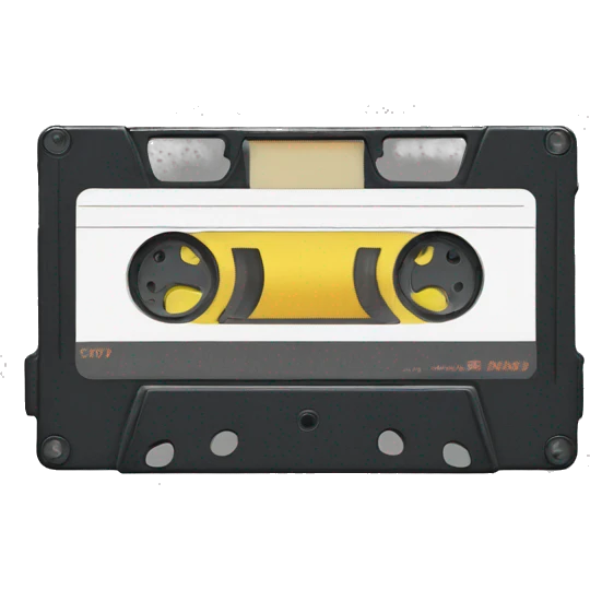 cassette tape emoji