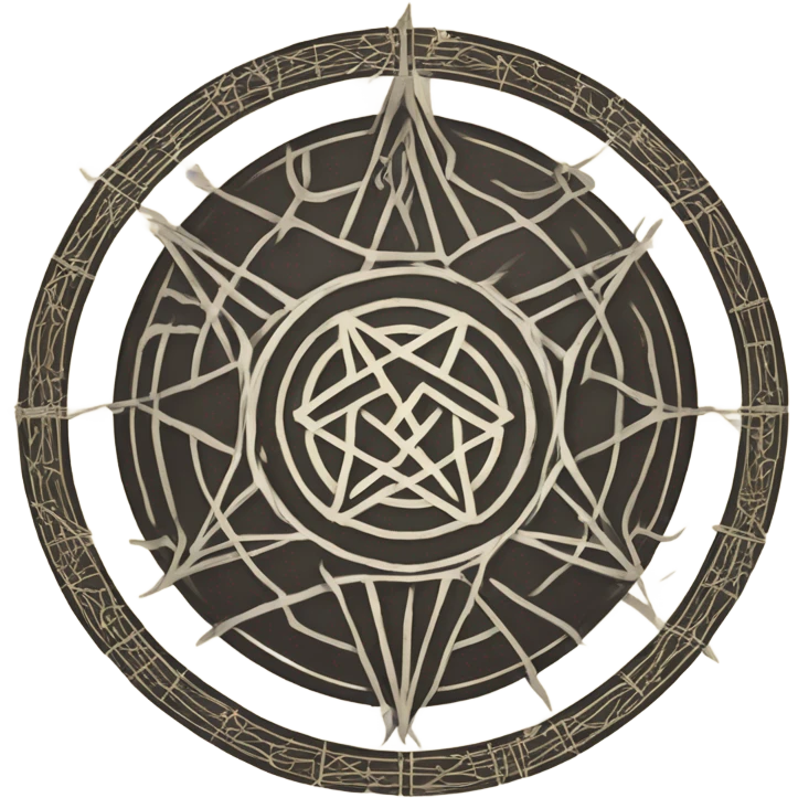 Devils trap Symbol ￼￼ emoji