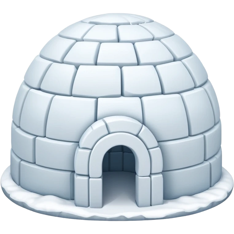 different type of igloo  emoji