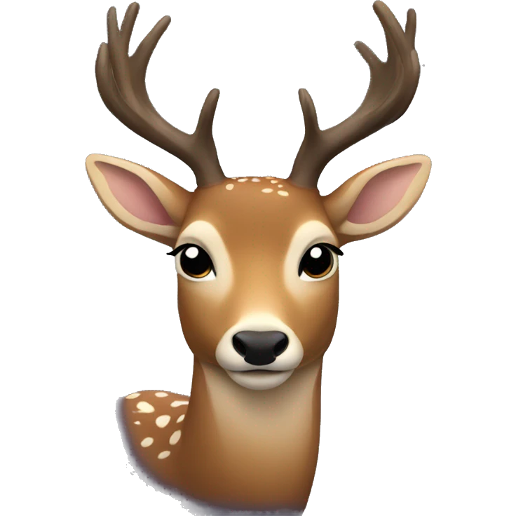 Deer with stars emoji