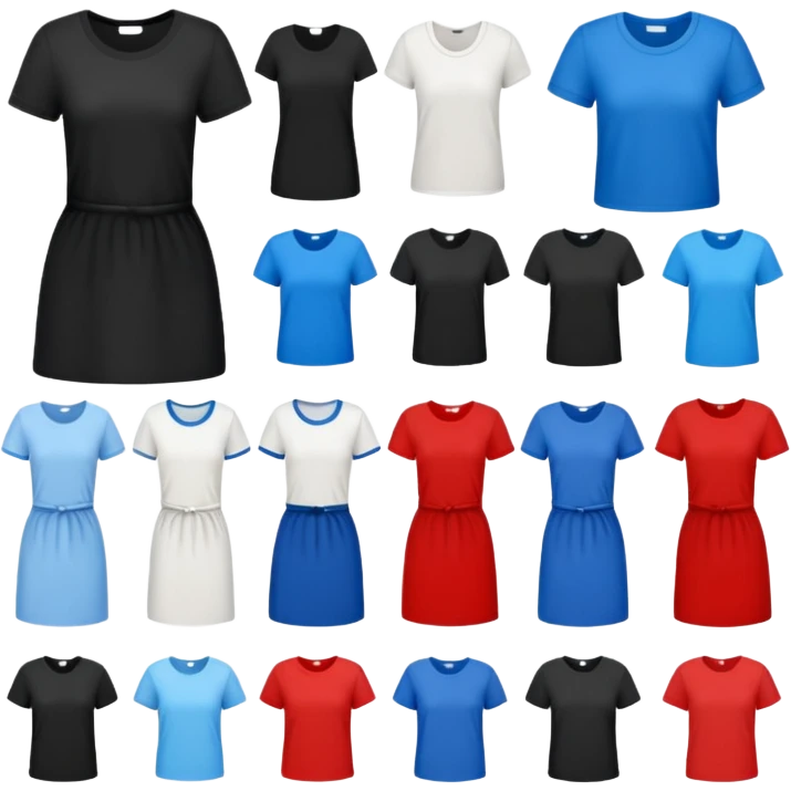 basics clothing emoji