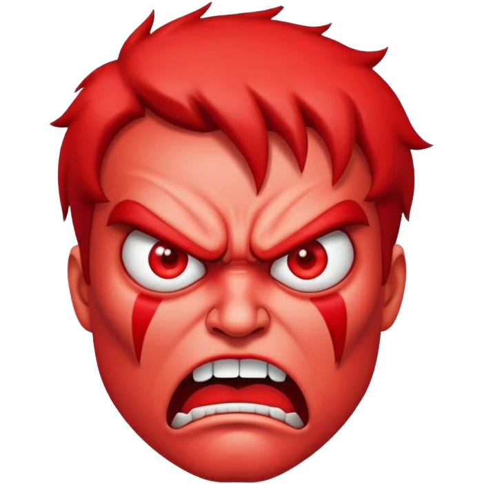 生气非常生气 emoji